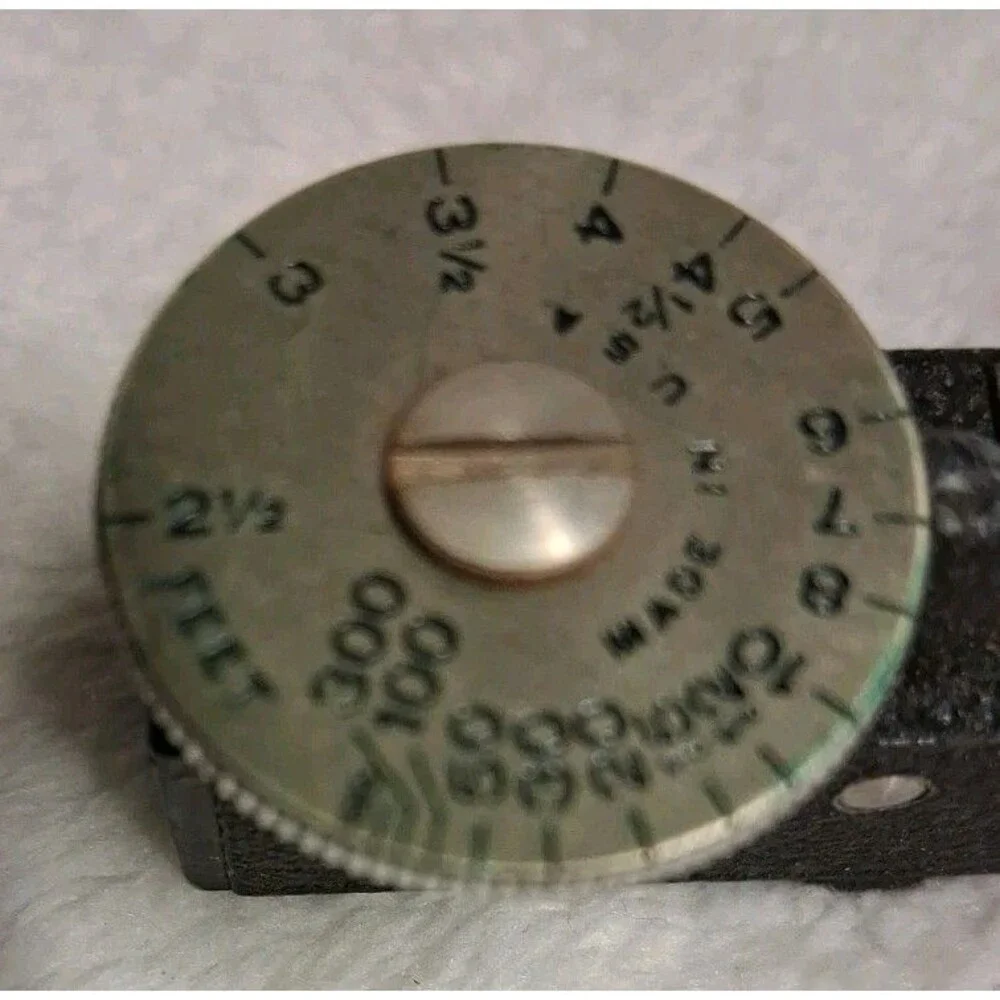 Hugo Meyer Pocket Range Finder With Leather Case Vintage